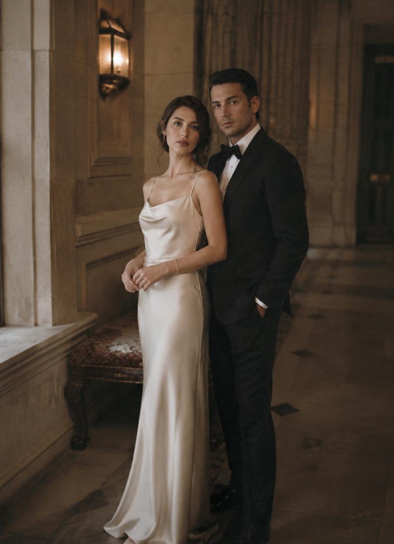 Black tie at the manor