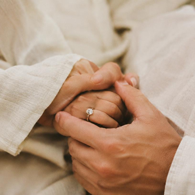 Hands, and a ring