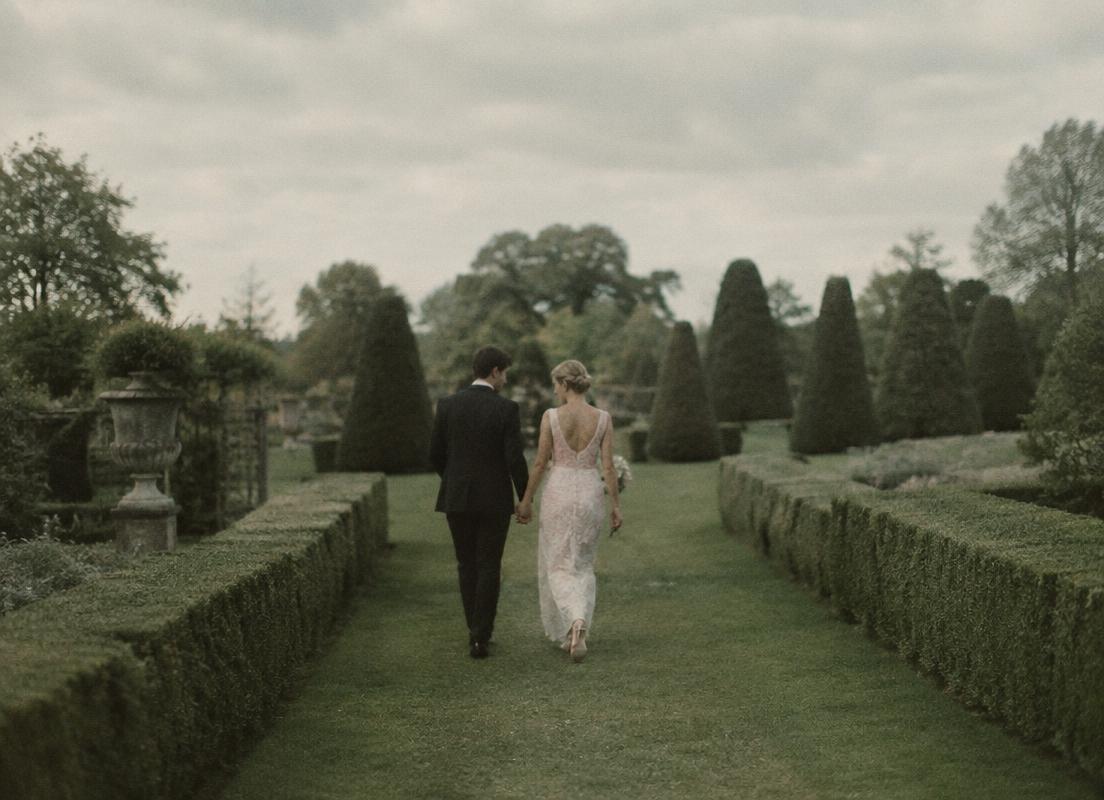 The formal gardens